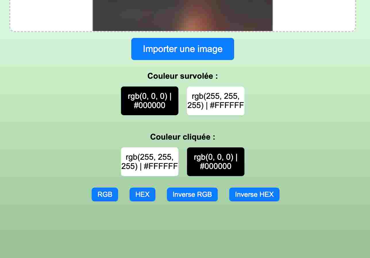 Color Picker - Sélection de couleur