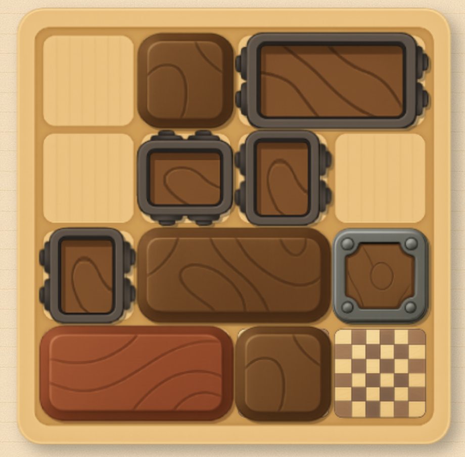 Puzzle en bois - Jeu de logique